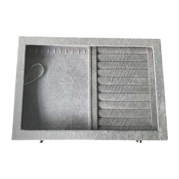 Organizador de joyas, caja de almacenamiento de joyas, organizador de escritorio, contenedor de joyas, estuche de joyería, soporte para pulseras y