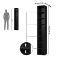 Homfa 8Tier Unit Shelf Wood Bookcase, 71'' Tall Bookshelves Storage