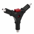 thumbnail image 2 of English Wire Stripper, F Plug Lightweight Stripper Compression Flaring Tool Steel Booster High Strength  For RG59 RG6 Coaxial Cable For Video Audio, 2 of 8