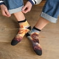 thumbnail image 3 of Pofeuu Cute Cloud Pomeranian Print 30cm Socks, Adult Running Hiking Socks for Youth and Adult, 3 of 7
