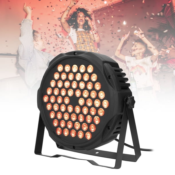 Luces Par RGB De 160x3W - Luces De Escenario LED Con 4 Modos Control Múltiplex Digital, Iluminación De DJ Profesional De Fácil Configuración Para Eventos, Bodas, Fiestas Y