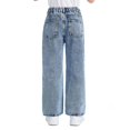 thumbnail image 6 of Kogui Jeans for Little Boys Boy Jeans,Little Kid Elastic Simple Denim Pants 5T 6T (Light Blue,5-6 Years), 6 of 6
