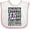 White and Pink, variant on Inktastic Cystic Fibrosis Awareness Strength Courage Support Boys or Girls Baby Bib