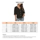 thumbnail image 5 of Camisas de lino para mujer, blusa con cuello en V y manga corta con botones en la parte delantera, color puro, versión suelta, negro L, 5 of 5