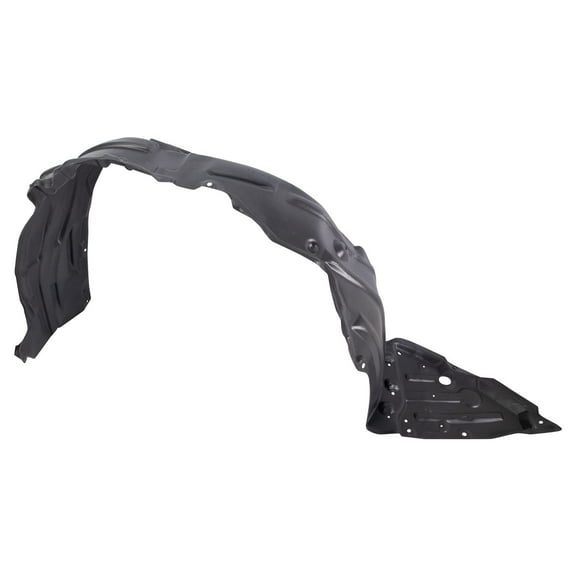TRQ Front Left Inner Fender Liner Black Drivers Side Fits Select 2016-2018 Toyota Prius TO1248207