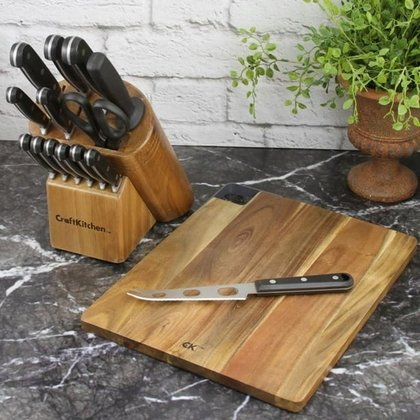 our table cutlery block set