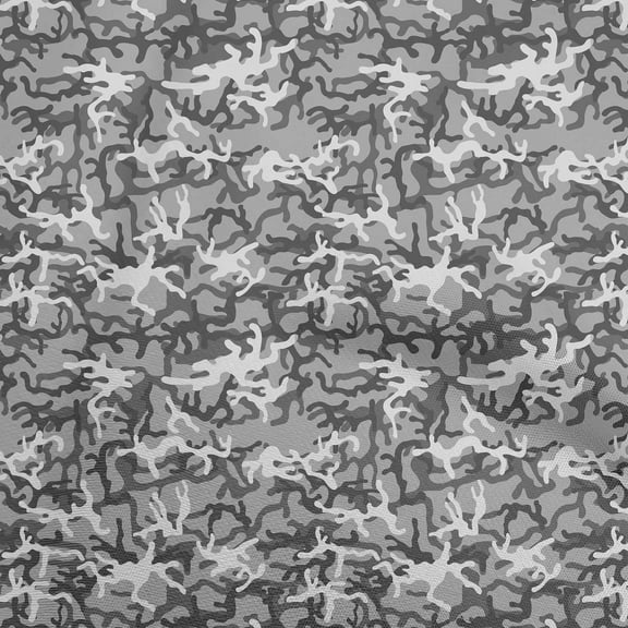 oneOone Silk Tabby Gray Fabric Camouflage Sewing Craft Projects Fabric Prints By Yard 42 Inch Wide