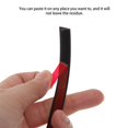 thumbnail image 3 of HLONK Strip Waterproof Wall Tile Sticker Practical Sealing Tape 500X1.1CM Black, 3 of 8