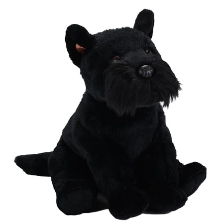 Wild Republic Scottish Terrier, Paws and Claws, Stuffed Animal, 12 Inches, Gift for Kids, Plush Toy, Fill is Spun Recycled Water Bottles
