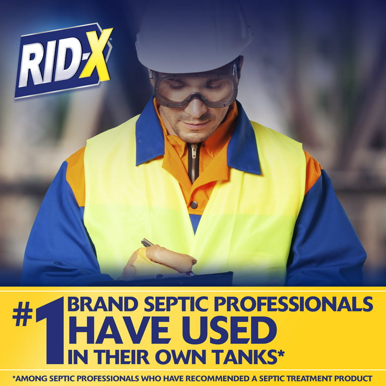  RID-X Professional Septic Treatment, 12 Month Supply