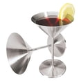 thumbnail image 5 of Oggi 8-Ounce Stainless Steel Martini Goblets, Set of 2, 5 of 13