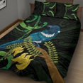 thumbnail image 3 of Nueva Zelanda Tui Pájaro edredón juego de cama Aotearoa maorí con flores Kowhai LT14, 3 of 5