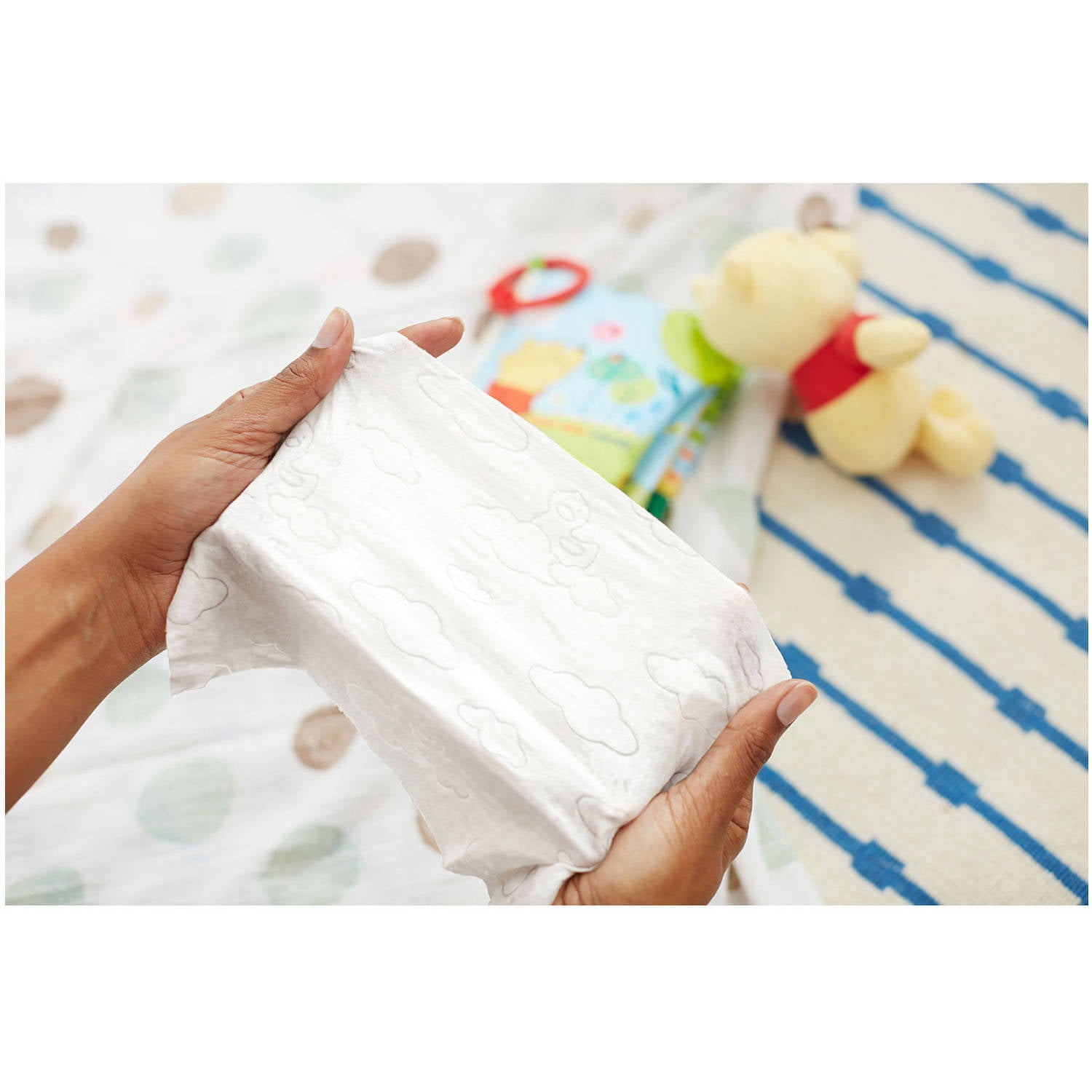 HUGGIES One & Done Baby Wipes, Scented, 3 packs of 56, 168 Ct