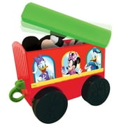 Disney: Mickey Mouse 2-in-1 Battery-Powered Ride-on Choo Choo Train W/ Caboose & Tracks