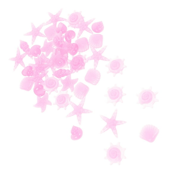 AURARMLET 50pcs Decorative Pebble Stones for Aquarium Fish Tank, Natural Rock Theme Decoration