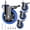 3 INCH, variant on Stem Caster Wheels 2 inch Heavy Duty, Swivel Threaded Stem Mount Casters Set of 4 with American Size UNC 5/16"-18 x 1