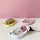 thumbnail image 3 of Ceramic Cute Duck Soap Tray Soap Dish, Yellow, 3 of 3