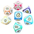 thumbnail image 1 of 7pcs Mushroom Party Tabletop Role-playing Game Dice,cool Games Dnd Dice Set D D Family Tabletop Dice - WEI KE, 1 of 5