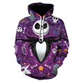 thumbnail image 1 of Sudadera con capucha con estampado 3D de pesadilla antes de Navidad para niños, sudaderas con capucha de Jack y Sally, abrigos de Terror para Niños, Jersey Punk de Halloween, novedad de 2023, 1 of 4