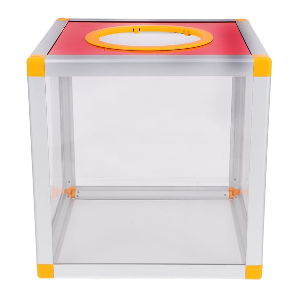 Urna Rifa Urna de votación transparente, caja de sugerencias, caja de rifa ...