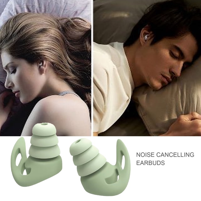 YAOMOBB Bouchons d'Oreilles en Mousse à Mémoire de Forme Bouchons d'Oreilles en Silicone Doux Réutilisables Réduction de Bruit pour Dormir à la Maison Ou au Bureau