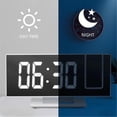 thumbnail image 4 of LED digital väckarklocka Projektionsklocka Projektor Takklocka med Tid Temperaturvisning Bakgrundsbelysning Snooze-klocka för hemm, 4 of 4