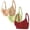 Multicolor #3, variant on 3 Pack Women Deep V Neck Jelly Support Wireless Bra Seamless No Underwire Thin Soft T-Shirt Bralette Push Up Adjustable Straps Multicolor #15 3XL