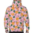 thumbnail image 7 of Fotbe Men's Hoodie with Fruit Pattern - Kangaroo Pocket Pullover Hooded Sweatshirt, Perfect for Daily Wear, Travel, and Home-X-Large, 7 of 7