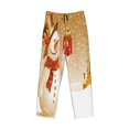 thumbnail image 4 of Balery Men'S Christmas Snowman Gift Pants,Sleepwear Pants,Pajama Pants,Pj Bottoms Drawstring And Pockets-Small, 4 of 9
