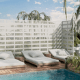 thumbnail image 4 of MAYEERTY 72"x35"x16" Outdoor Privacy Screen with Stand Metal Balcony Decorative Screen,White, 4 of 10