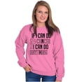 thumbnail image 4 of Cancer Survivor I Can Do Anything BCA Women Crewneck Sweatshirt Brisco Brands 4X, 4 of 6
