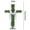A, variant on 150cm Foldable Cross Christmas Tree with LED Lights - Outdoor Staked Twinkling Artificial Tree for Home & Garden Decor