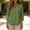 Army Green women v neck 3/4 sleeve t shirt a1, variant on Women V Neck 3/4 Sleeve T-Shirts Loose Fit Soft Casual Solid Basic Travel Summer Vacation Beach Daily Tops Comfortable Fashion Tees, White L