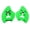 Green, variant on Universals Swimming Paddles for Various Age Groups Adjustable Straps Swimming Training Hands Flippers
