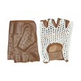 thumbnail image 3 of OMP Racing IB747MM Tazio Gloves, Brown - Medium, 3 of 4