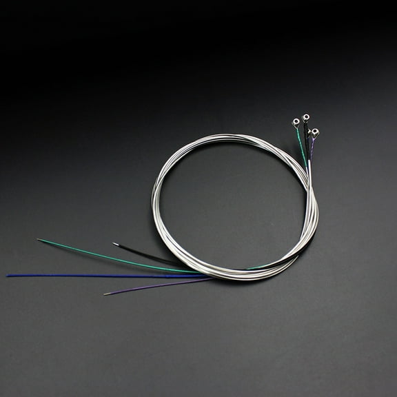 DRAFIDEEP Cello Replacement String 4Pcs Stainless Steel for Performance Clear Sound 5.9X5.5X0.04In