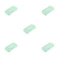 thumbnail image 3 of Bandeja de cubitos de hielo Wosthever Molde para hacer cocina con tapa Corazón Estrella Luna 5Conjunto Verde, 3 of 6