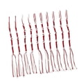 thumbnail image 2 of Juego de 10 piezas de tzitzit judíos , hilo del Mesías, chal de oración versátil, accesorios para suéteres, manualidades, pantalones y Rojo Blanco, 2 of 8