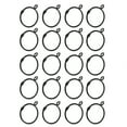 thumbnail image 3 of 20Pcs Curtain Rings Eyelet Rings Tension Rod Metal Buckles Window Hanger, 3 of 5