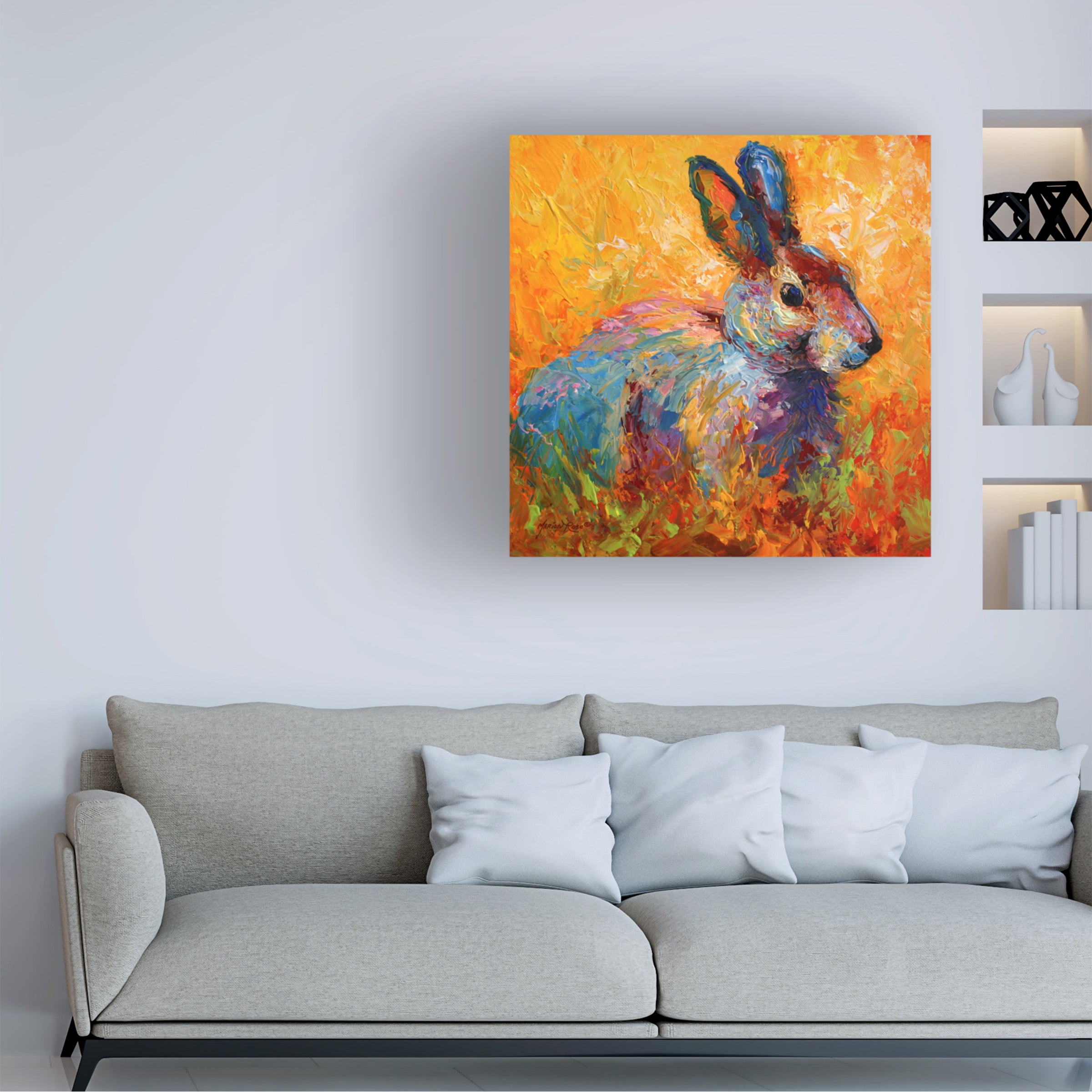 Marion Rose 'Bunny IV' Canvas Art