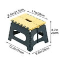 thumbnail image 3 of Folding Stool Clearance! Portable Stool Collapsible, Folding Step Stool Compact Folding Step Stool Outdoor Chair Take Rest Ultralight Practical Long-Lasting Blue Small, 3 of 6