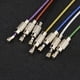 thumbnail image 5 of Etiqueta 10 ppcs colorido acero inoxidable llavero llave de llave de llave de llave de la aeronave del anillo del cable del engranaje para senderismo al aire Libre, 5 of 7