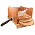 thumbnail image 2 of DB-Tech Bamboo Wood Compact Foldable Bread Slicer,6 ½ " - Narrow Version, 2 of 8