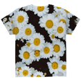 thumbnail image 2 of Flower Child Definition Daisies All Over Youth T Shirt, 2 of 2