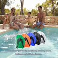 thumbnail image 4 of 1 Pair Hand Paddles For Swimming Swim Paddles With Adjustable Straps Power Strength Training Aid Pool Exercise Equipment Accessories For Adults Kids C, 4 of 4