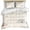 Multicolor, variant on 3 Piece Dandelion Retro Leaves Duvet Cover Set Queen Size,Microfiber Comforter/Quilt Cover with Corner Ties and 2 Pillowcases,Farmhouse Botanical Watercolor All Season Bedding with Zipper Closure