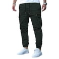 thumbnail image 2 of Men's American Loose High Street Leisure Sports Multi-Pocket Workwear Pants - Casual Cargo Trousers for Fashion, Outdoor, and Everyday UseBlackL, 2 of 4