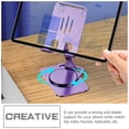 thumbnail image 2 of Folding Bracket Multifunctional Mobile Phone Holder Intelligent Desk Cell Stand Tablet Foldable Purple, 2 of 6