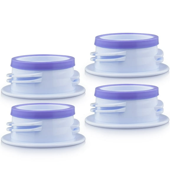 Maymom Thread Changer Bottle Converter; Connect Spectra Wide-mouth Flange to Medela Bottle