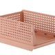 thumbnail image 2 of Cesta de almacenamiento para armario cesta de almacenamiento con riel deslizante cesta de almacenamiento plegable y apilable contenedor de almacenamiento para armario cesta de ANGGREK Otros, 2 of 5